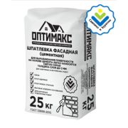 Шпатлевка «ОПТИ МАКС ФАСАДНАЯ».
